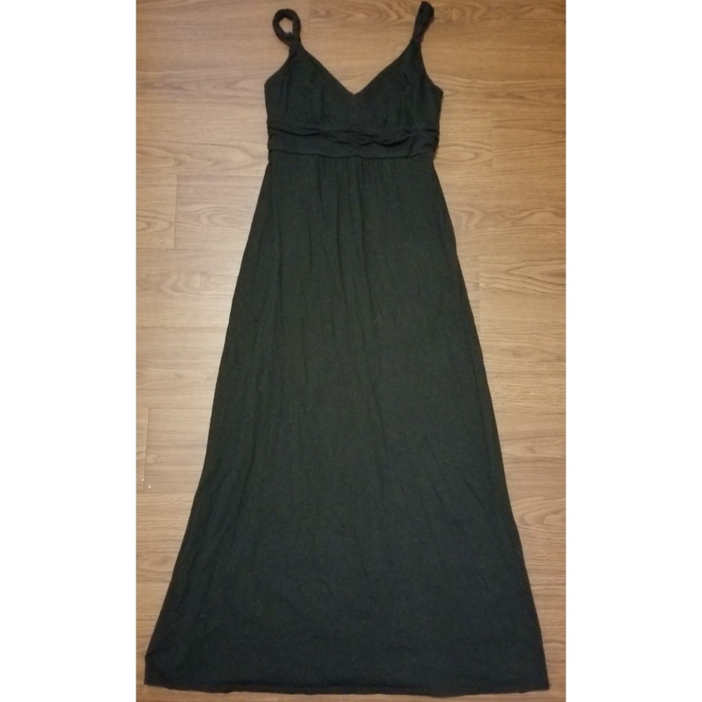 Ann Taylor Loft Long Black Womens Dress Size 0 EUC